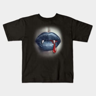 Vampire Lips Kids T-Shirt